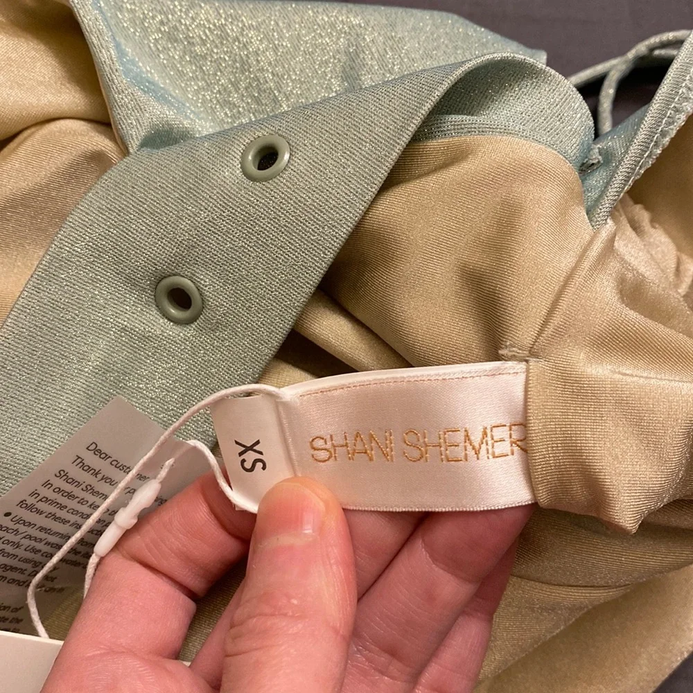 NWT Shani Shemer Swimwear Reef Bandeau designer one piece swimsuit bathing suit - Picture 9 of 16